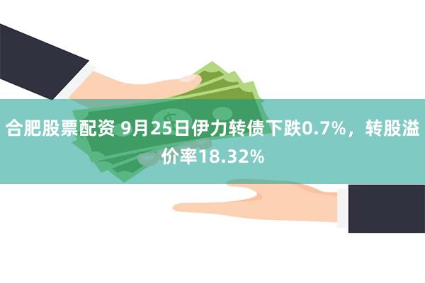 合肥股票配资 9月25日伊力转债下跌0.7%，转股溢价率18.32%