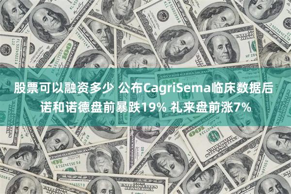 股票可以融资多少 公布CagriSema临床数据后 诺和诺德盘前暴跌19% 礼来盘前涨7%